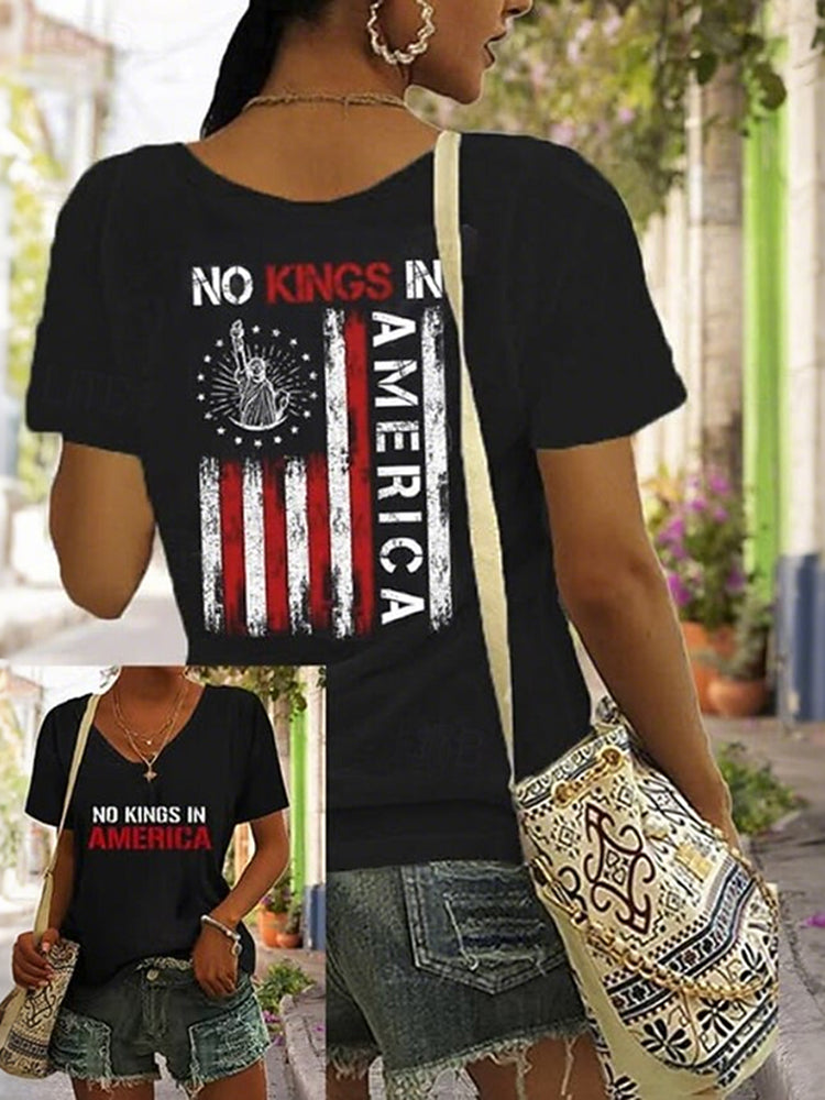 Cardydony Women's Casual American 250th Anniversary Patriotic T Shirt