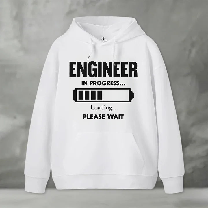 Cardydony Engineer In Progress Geek Hoodie