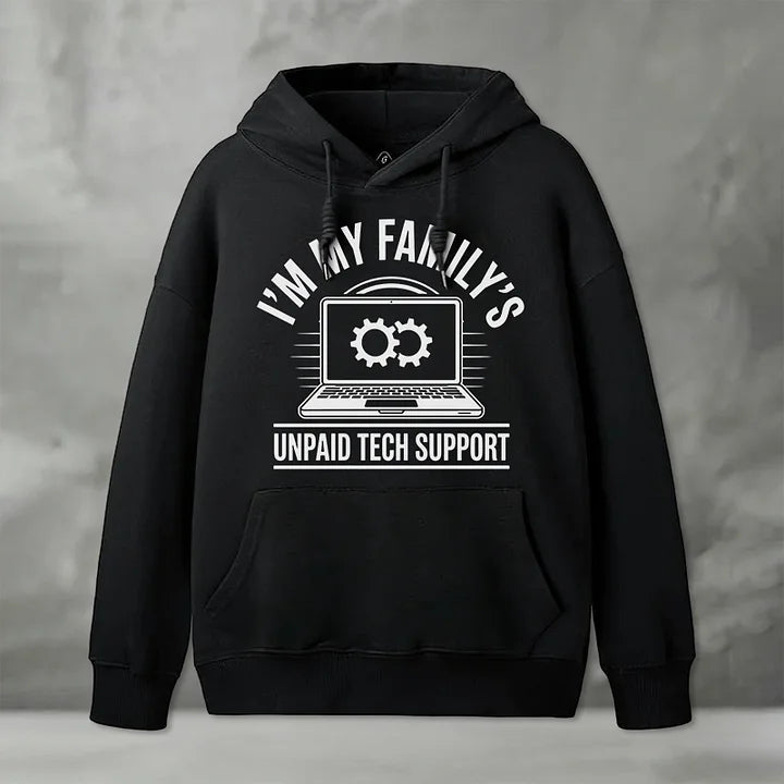 Cardydony Fun Free Technical Support Engineer Gifts Geek Hoodie