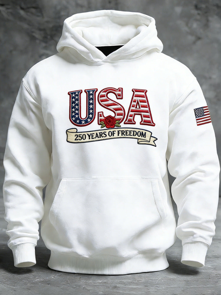 Cardydony Retro 250th Anniversary Printed Hoodie
