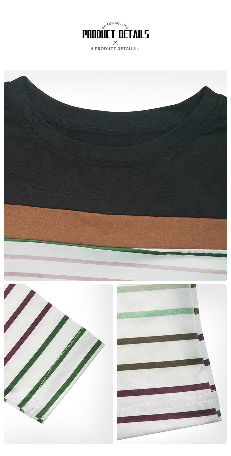 Cardydony Women's Color Block Striped Sweatshirt - Your Everyday Comfort Essential