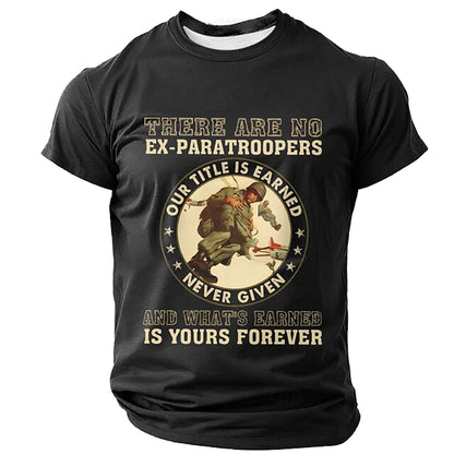 Cardydony Men's Vintage Us America 250 Year Anniversary Veterans Day Print T Shirt