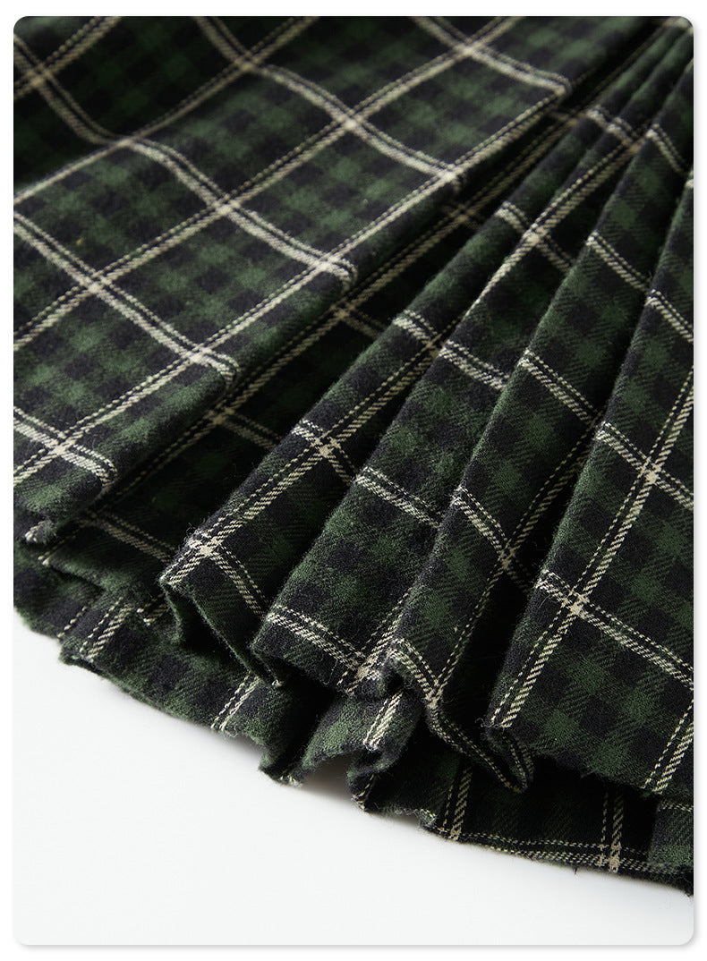 Cardydony Women's Women's Plaid Pleated Skirt | Academy Collection