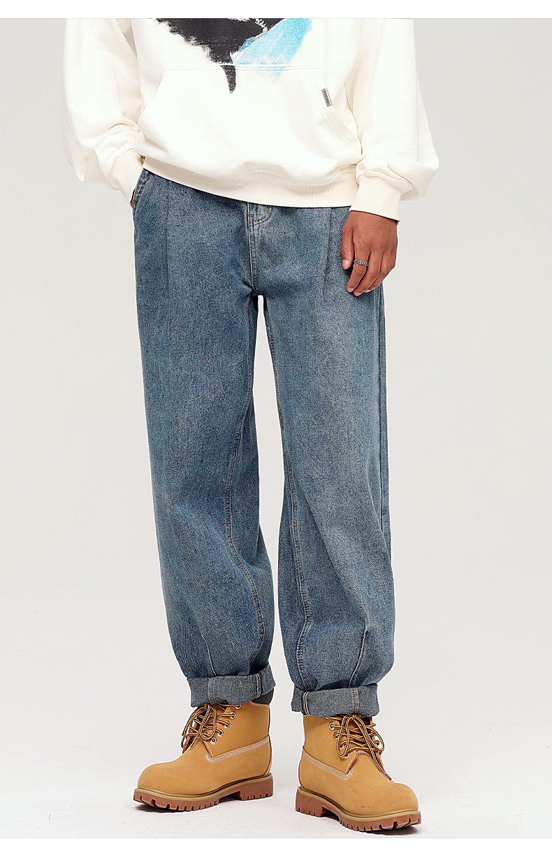 CardydonyVintage Straight Loose Denim Jeans