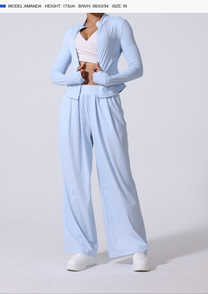 Cardydony Women's Wide-Leg Lounge Pants with Pockets