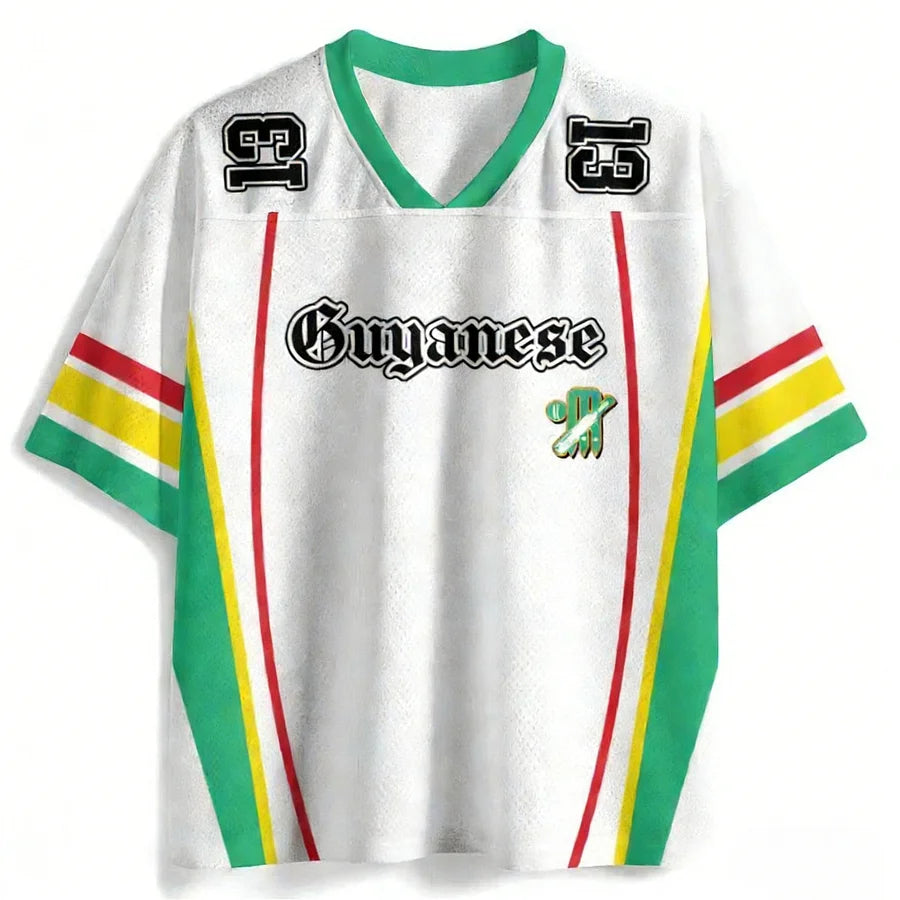 Cardydony Guyanese Addcustom Number Jersey Shirts