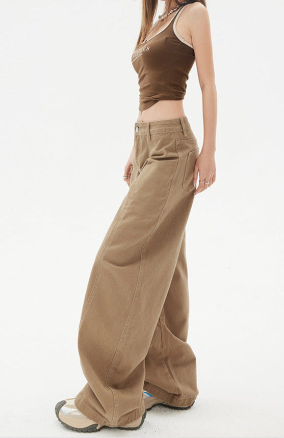 Cardydony Women's Wide Leg Pants for Women | Y2K Baggy Jeans | Oversized Tapered Streetwear