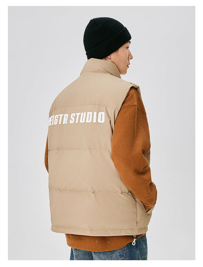 Cardydony Textured Down Puffer Vest