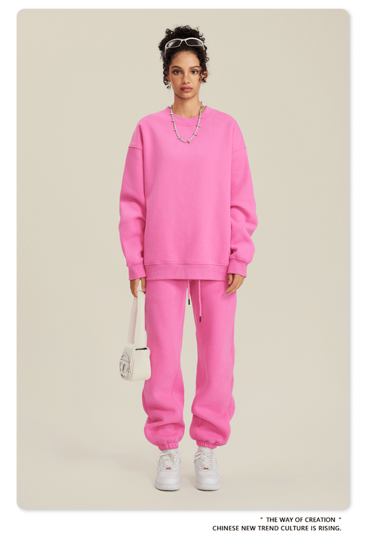 Cardydony Women's Cozy Cloud Crewneck Sweater | Heavyweight Plush Streetwear