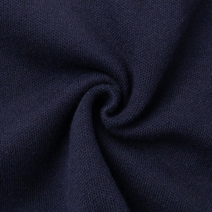 Cardydony Women's Retro Jacquard Letter Zip Up Sweater – Sporty Colorblock Knit Cardigan