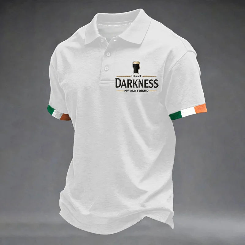 Cardydony Men's St. Patrick's Day Print Casual Polo Shirt