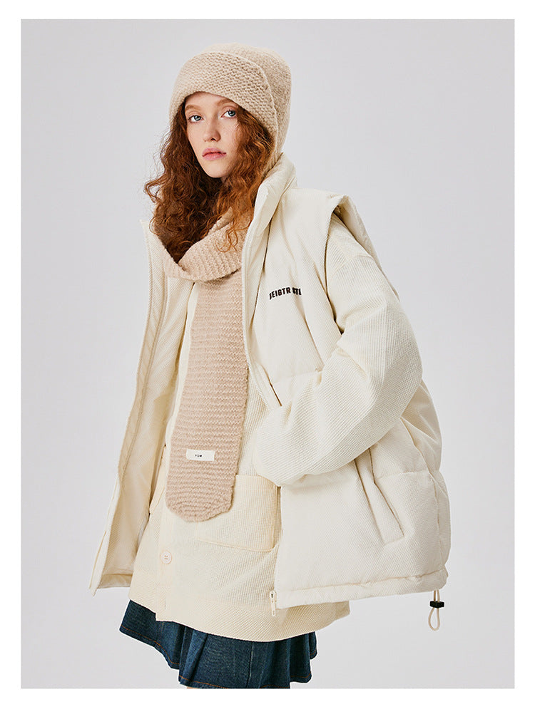 Cardydony Textured Down Puffer Vest