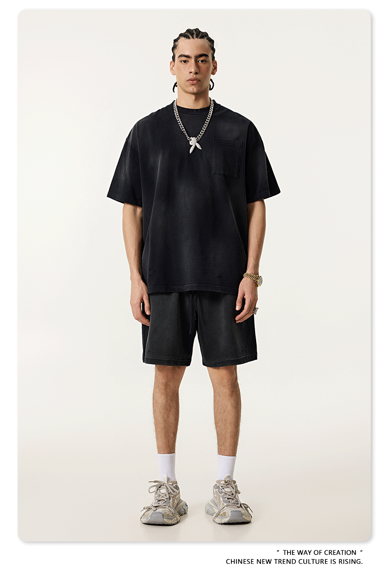 Cardydony Women's Retro Pocket Tee | Basic Streetwear