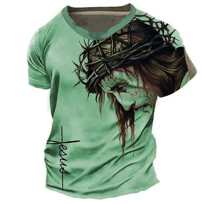 Cardydony Men's Faith Graphic T Shirt
