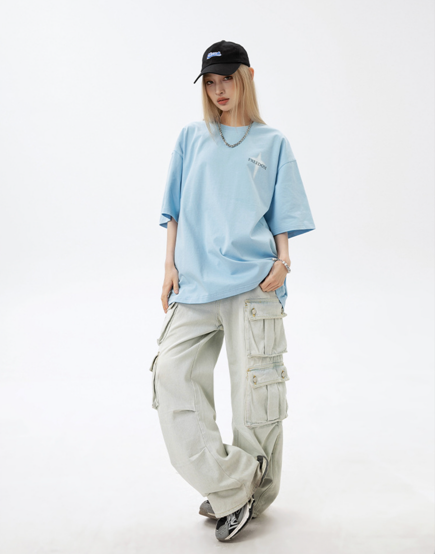Cardydony Women's 100% Cotton Graphic T-Shirt – Oversized “Headstrong” Streetwear Tee