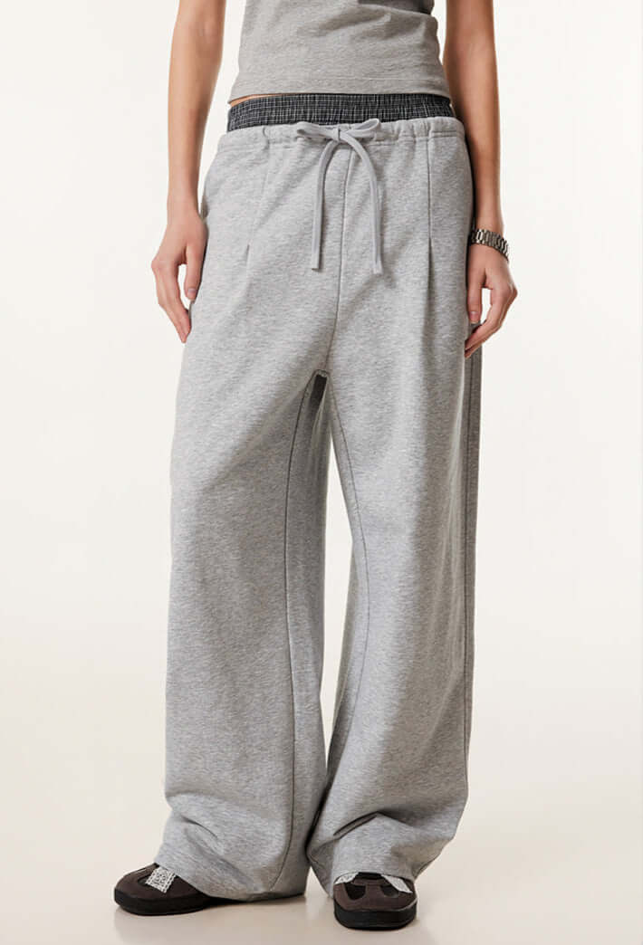 Cardydony Women's Oversized Double Waist Cotton Blend Pants | Comfort & Style