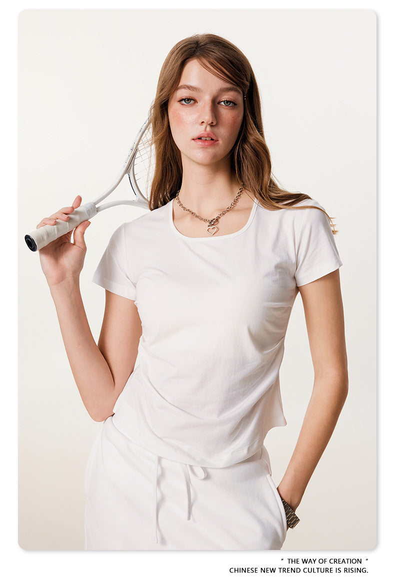 Cardydony Women's Basic T-Shirt | Casual Summer Essential