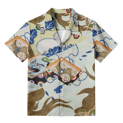 Cardydony Men's The Dragon God Hawaiian Shirt