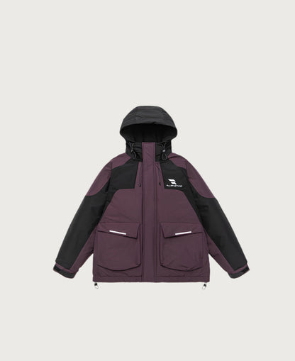Cardydony Technical Color Block Mountain Parka