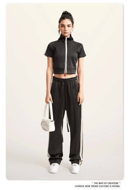 Cardydony Women's Classic Side Stripe Track Pants