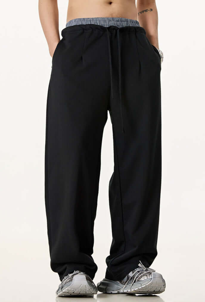 Cardydony Women's Oversized Double Waist Cotton Blend Pants | Comfort & Style