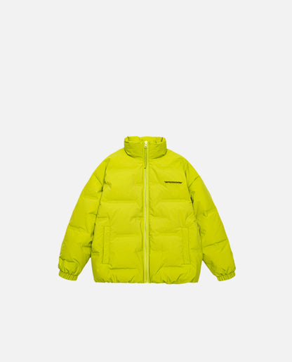 Cardydony "Impressionism" Print Stand Collar Down Jacket