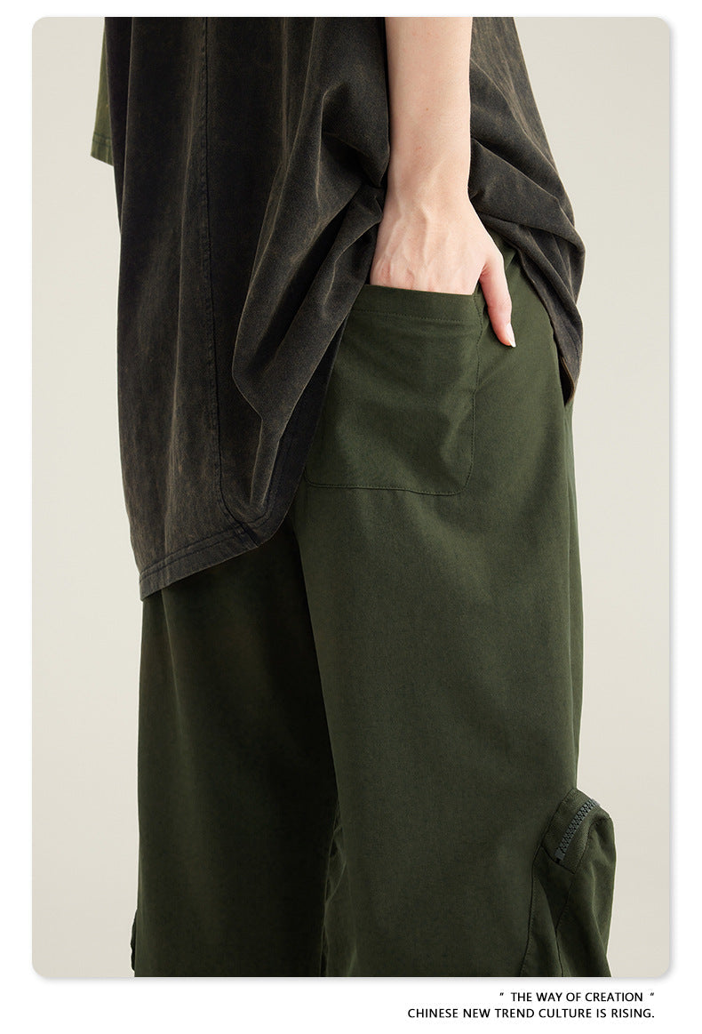 Cardydony Women's Utility Cargo Pants | Double Zip Collection