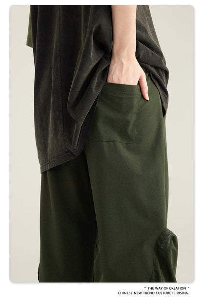 Cardydony Women's Utility Cargo Pants | Double Zip Collection