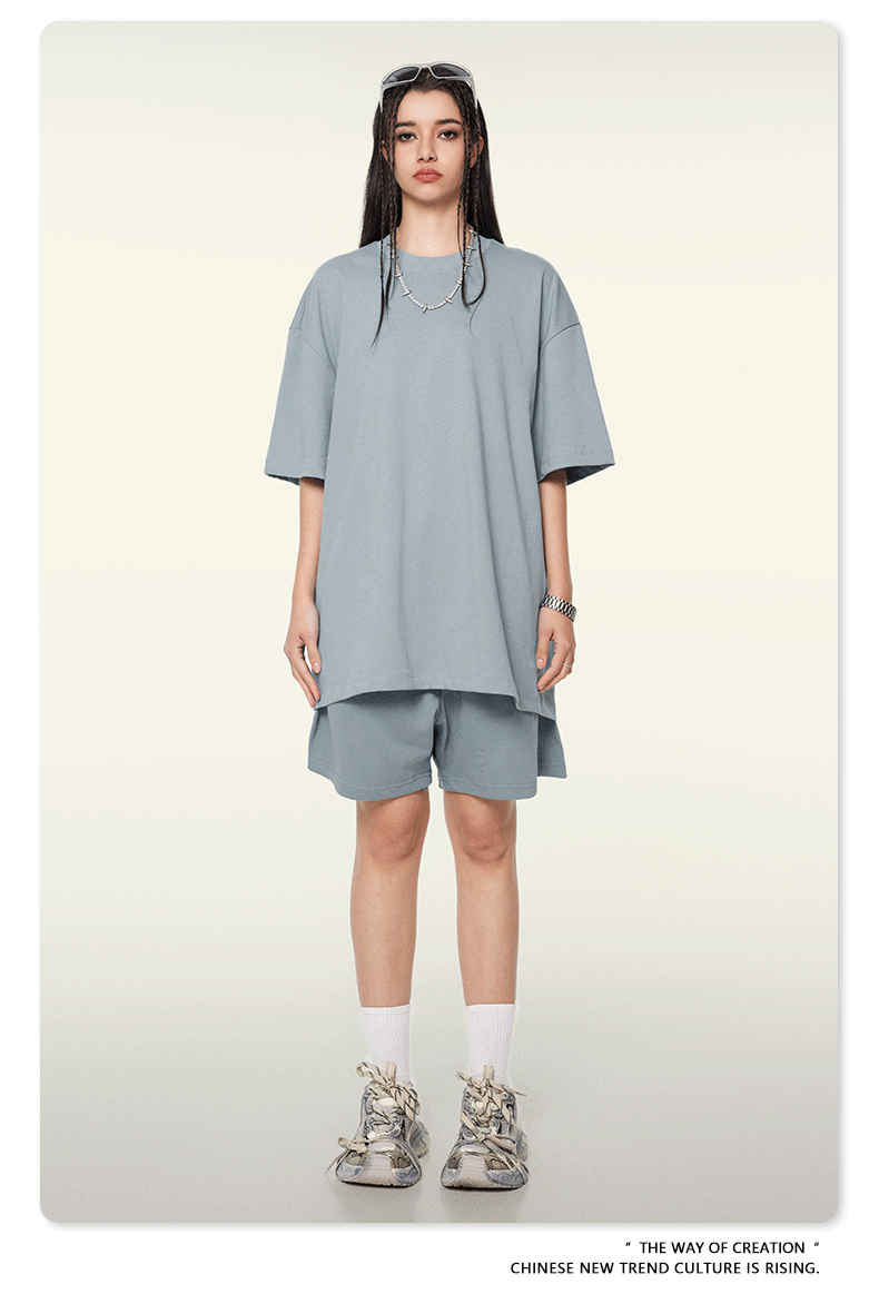 Cardydony Women's Coastal Crew Tee | Heavyweight Core Essential