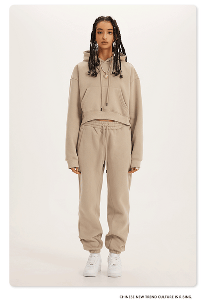 Cardydony Women's Essential Classic Cropped Pullover Hoodie Collection