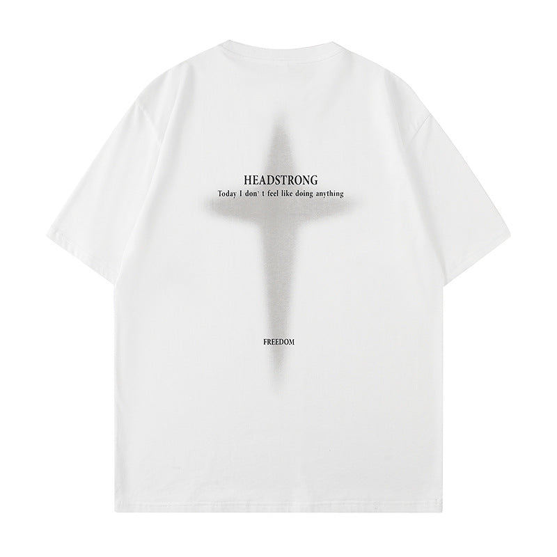 Cardydony Women's 100% Cotton Graphic T-Shirt – Oversized “Headstrong” Streetwear Tee