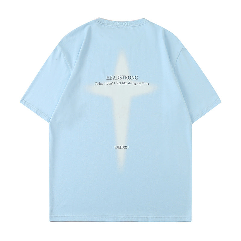 Cardydony Women's 100% Cotton Graphic T-Shirt – Oversized “Headstrong” Streetwear Tee
