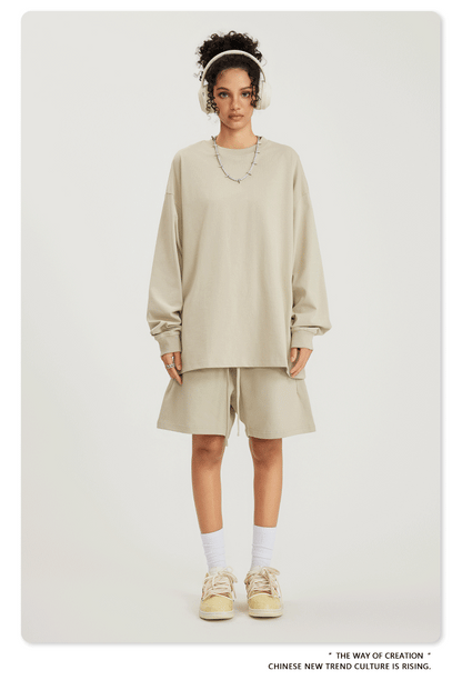 Cardydony Women's Urban Core Long Sleeve Tee | Heavyweight Streetwear
