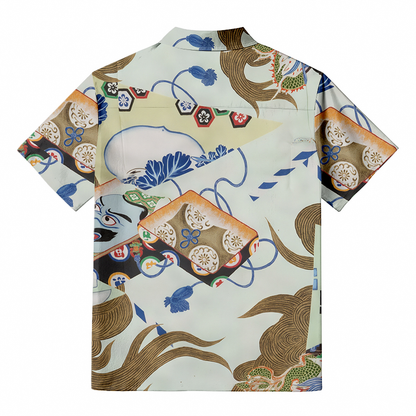 Cardydony Men's The Dragon God Hawaiian Shirt