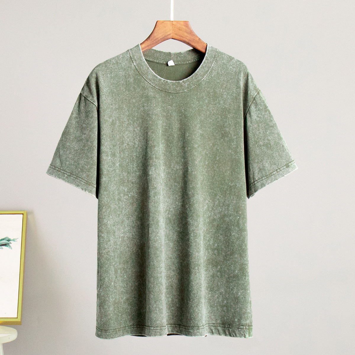 Cardydony Women's Vintage Washed Cotton Oversized T Shirts