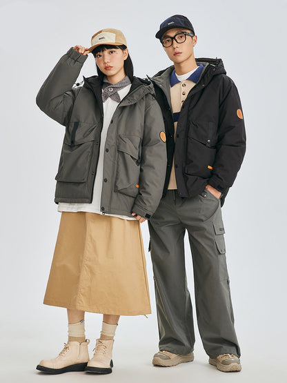 Cardydony Patch Badge Down Puffer Coat