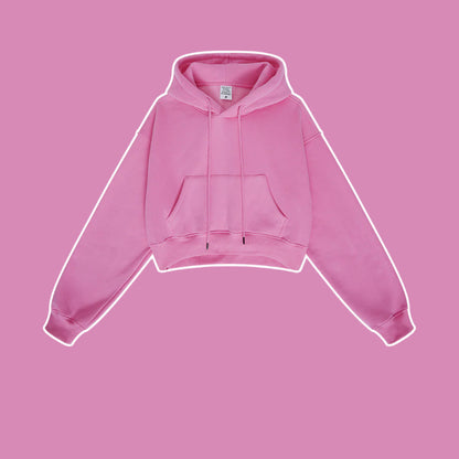 Cardydony Women's Essential Classic Cropped Pullover Hoodie Collection