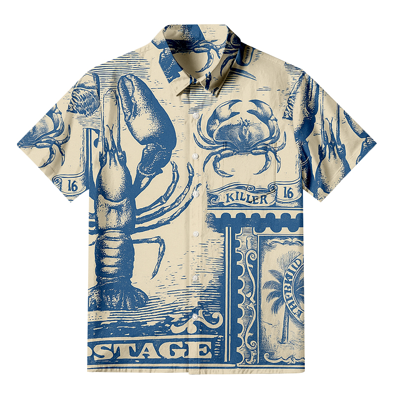 Cardydony Bermuda Post Button-up Shirt