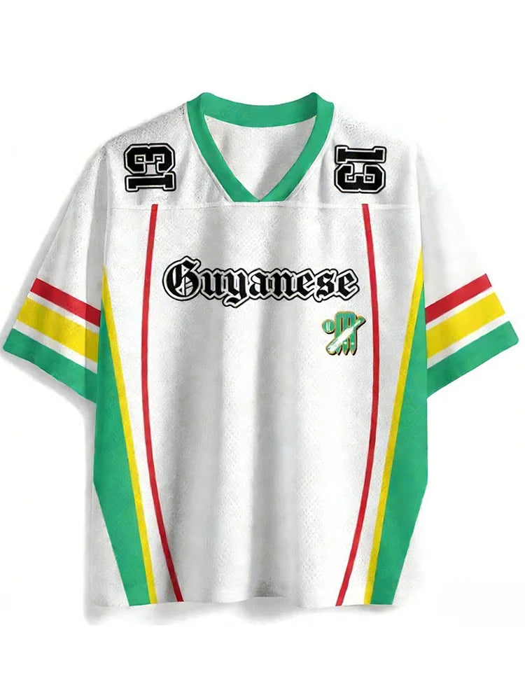 Cardydony Guyanese Addcustom Number Jersey Shirts