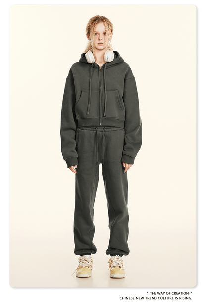 Cardydony Women's Signature Street Cropped Zip Hoodie Collection