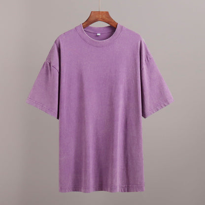 Cardydony Women's Vintage Washed Cotton Oversized T Shirts