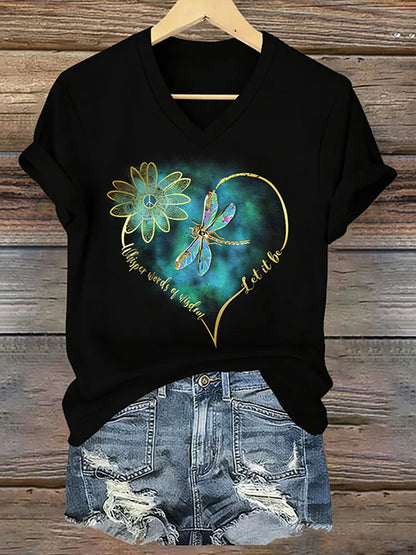 Cardydony Imagine All The People Living Life In Peace T-shirt