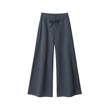 Cardydony Women's Women's Long Street Style Wide-Leg Sweatpants