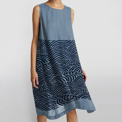 Cardydony Sleeveless Midi Dress