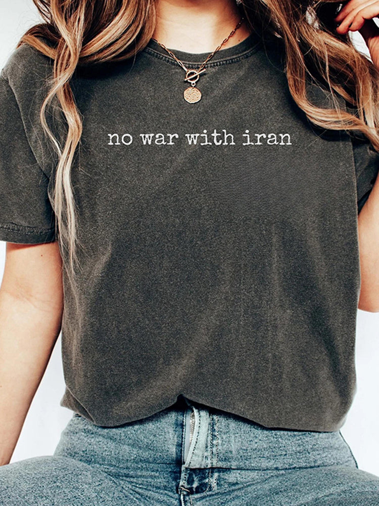 Cardydony Prayer For Iran Printed Short-sleeve Shirt