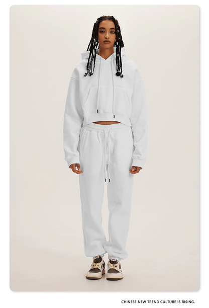 Cardydony Women's Essential Classic Cropped Pullover Hoodie Collection