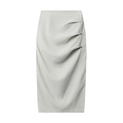 Cardydony Women's Chic High-Slit Midi Pencil Skirt for Effortless Elegance