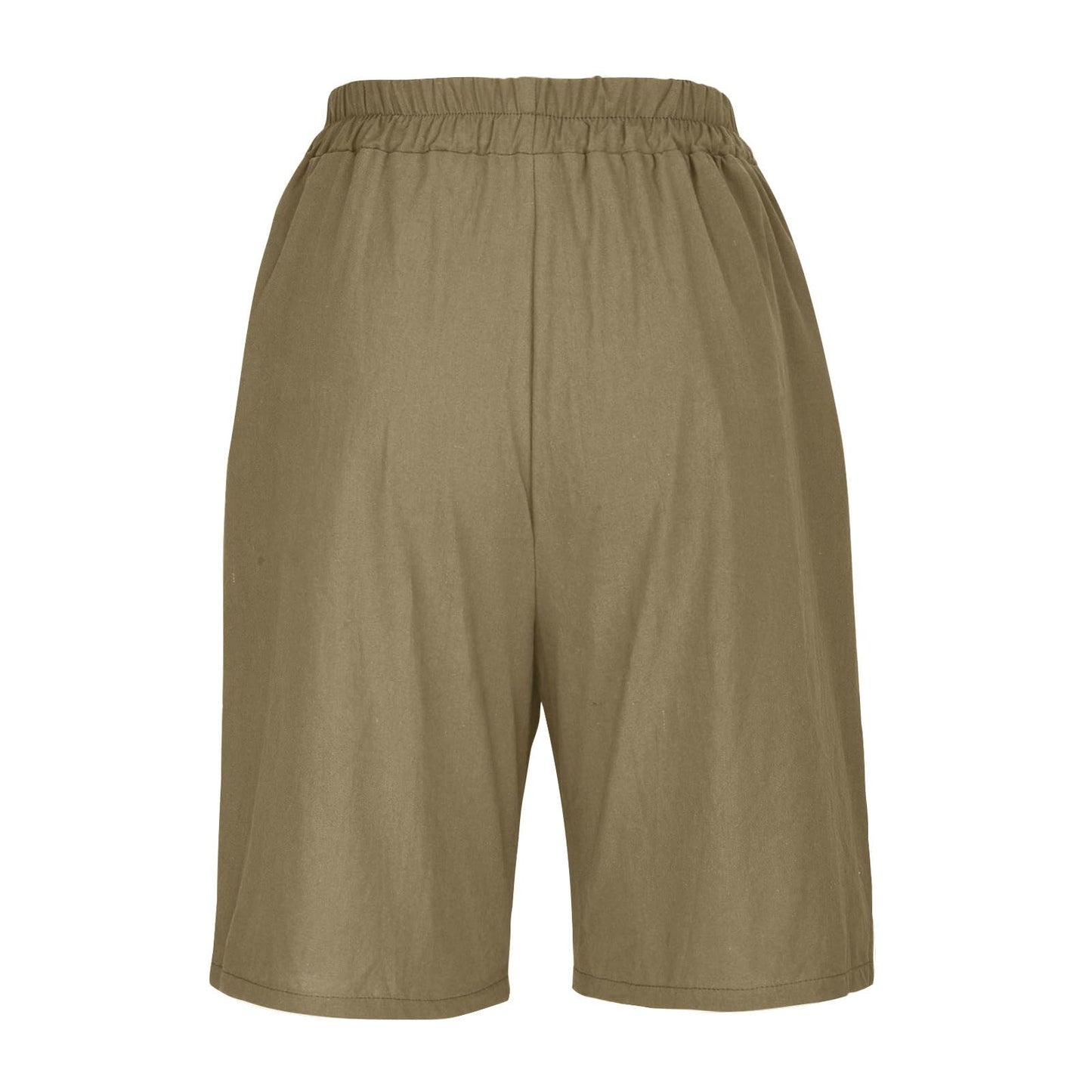 Cardydony Women's Loose High-waist Slim Casual Shorts