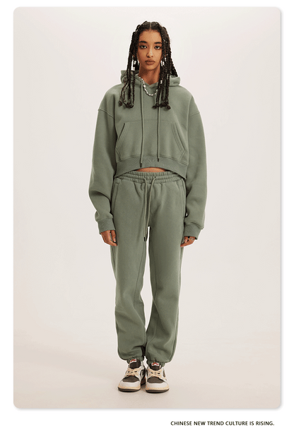 Cardydony Women's Essential Classic Cropped Pullover Hoodie Collection