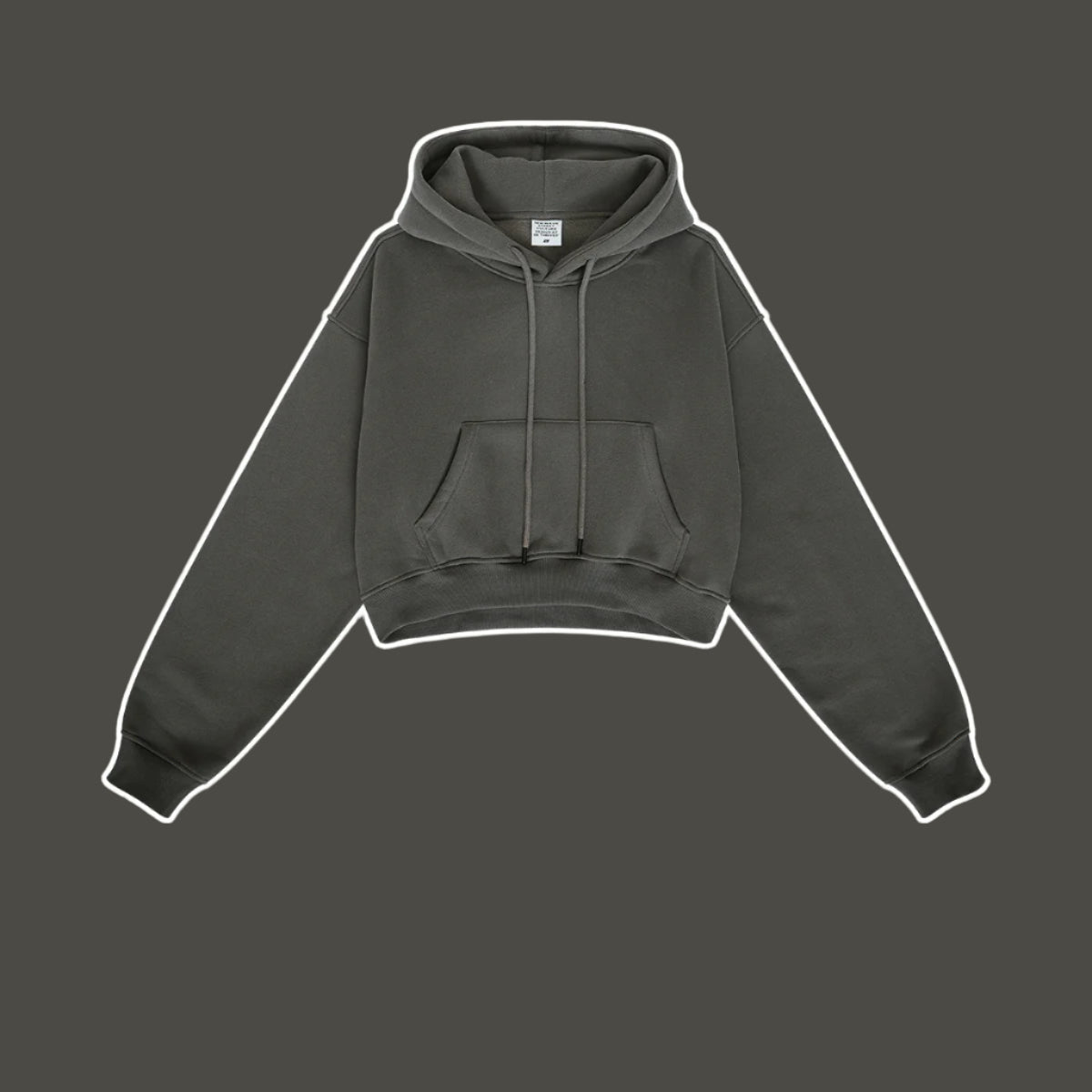 Cardydony Women's Essential Classic Cropped Pullover Hoodie Collection